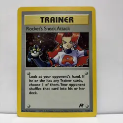 Rocket's Sneak Attack #16/82 - Rare HOLO - Pokemon Team Rocket WOTC - LP - Image 1