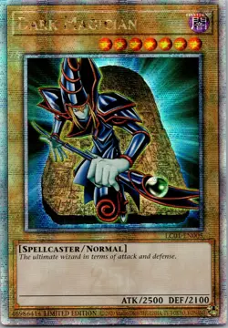 Yugioh Dark Magician LC01-EN005 Limited Edition Quarter Century Secret Rare NM - Image 1