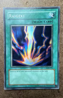 Raigeki - The Legend of Blue Eyes White Dragon (LOB) - Image 1