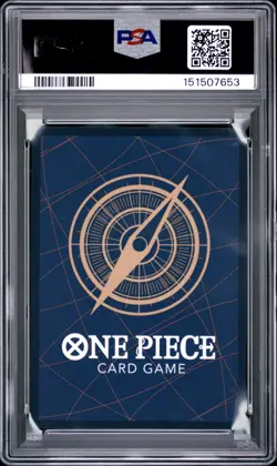 2025 ONE PIECE OP11-A FIST OF DIVINE SPEED ALTERNATE ART #092 HELMEPPO PSA 10 - Image 2