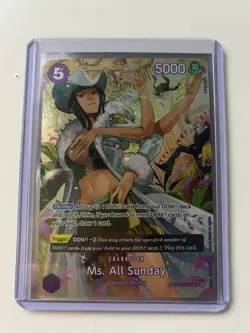 One Piece Ms. All Sunday SP OP04-064 OP-04 English Wings Of The Captain - Image 1