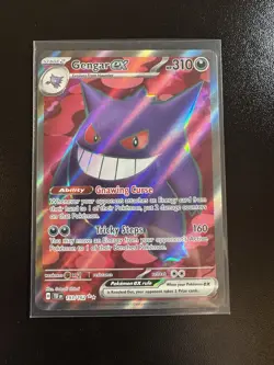 Pokemon Gengar EX Holo Card 193/162SV05: Temporal Forces - Image 3