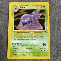 Pokemon TCG Fossil Lapras Raichu Muk Holo Rare Pokemon Card Bundle LP-MP - Image 2