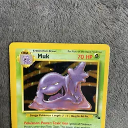 Pokemon TCG Fossil Lapras Raichu Muk Holo Rare Pokemon Card Bundle LP-MP - Image 4