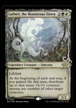 Lathiel, the Bounteous Dawn 50 Foil R March of the Machine: Multiverse Legends - Image 1