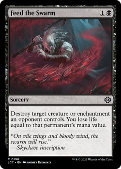 Feed the Swarm [The Lost Caverns of Ixalan Commander] Magic MTG - Image 1