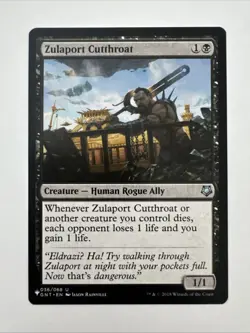 Zulaport Cutthroat The List Reprints Regular - Image 1