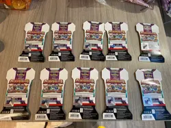 Pokemon TCG Paldea Evolved Sleeved Booster Pack X10 Packs New Sealed - Image 2