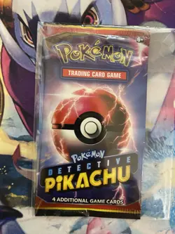 Detective Pikachu - Sealed Booster Pack - Pokemon Sun & Moon TCG - Image 1