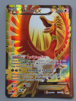 Ho-Oh EX 121 / 122 Ultra Rare Full Art Holo Pokemon TCG XY Breakpoint - Image 1