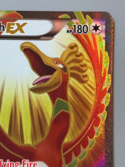 Ho-Oh EX 121 / 122 Ultra Rare Full Art Holo Pokemon TCG XY Breakpoint - Image 3