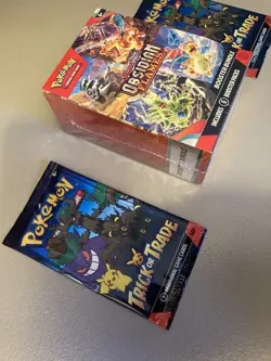 Pokemon TCG Obsidian Flames Booster Bundle SEALED 6 Packs + 2 Packs Extra New - Image 3