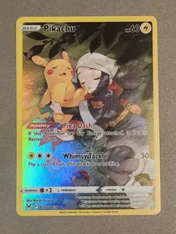 Pikachu TG05/TG30 Swsh11: Lost Origin Trainer Gallery Holo Pokemon TCG NM - Image 1