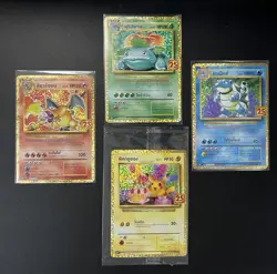 Charizard Blastoise Venusaur Birthday Pikachu Promo25th Anniversary Pokemon Card - Image 1