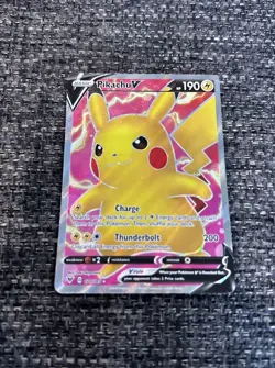 PSA 9 Pikachu V 170/185 Pokemon Vivid Voltage Holo Graded Card - Image 1