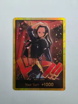 One Piece Card Game Don!! Robin EB03 Gold Don!! - Image 1
