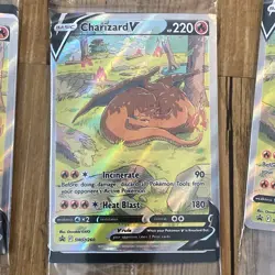 Charizard v SWSH260 Holo Promo Card Sword & Shield - Image 4