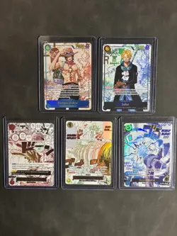 “One Piece”5 Card Lot/Various Mixes From Alt. Art to Event Mangas- Free 🎁 - Image 1