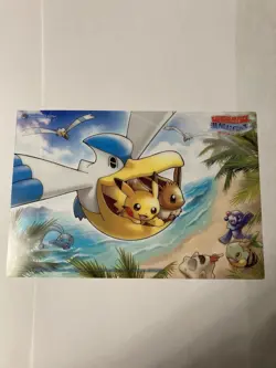 2028 Pokemon Center Yokohama Promo Clear Card Pikachu Eevee US SELLER - Image 1