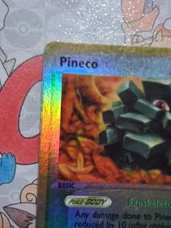 Pokemon TCG Reverse Holo Pineco 71/97 EX Dragon Pokemon Card 2003 LP - Image 2