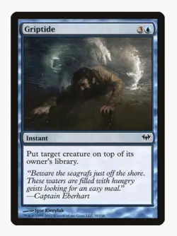 MTG Griptide #38 Dark Ascension (DKA) Near Mint NM Magic Card - Image 1