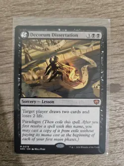 Decorum Dissertation Secrets of Strixhaven Regular - Image 1