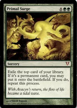 Wizards of the Coast Primal Surge Avacyn Restored Rare Regular Sorcery 189/244 - Image 1