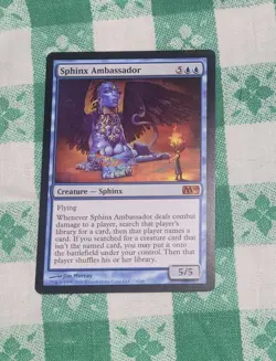 Magic the Gathering, Sphinx Ambassador from 2009, #73 - Image 1