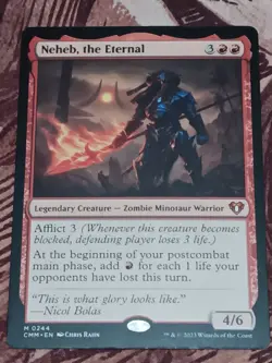 MTG / Neheb, the Eternal CMM #244 Regular NM - Image 1