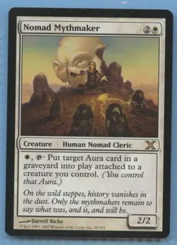 MTG: 10th Edition: Nomad Mythmaker - Image 1
