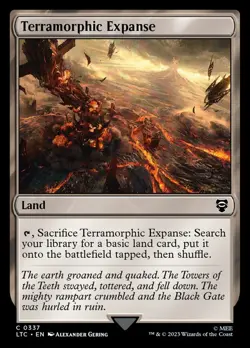 MTG Terramorphic Expanse ** Tales of Middle-earth Commander ** English - Image 1
