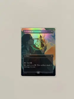 Talisman of Curiosity (Borderless) Commander: Secrets of Strixhaven Foil - Image 1