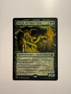Saryth, the Viper's Fang (Showcase) 304 MTG Innistrad: Midnight Hunt - Image 1