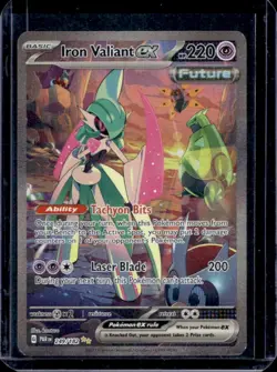 2023 Pokemon SV Paradox Rift Iron Valiant ex #249/182 - Image 1