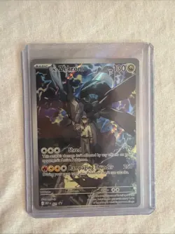Pokemon N's Zekrom Promo Full Art Holo Card 039 130 HP TCG 001 - Image 1