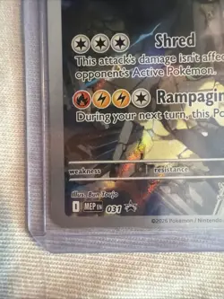 Pokemon N's Zekrom Promo Full Art Holo Card 039 130 HP TCG 001 - Image 2