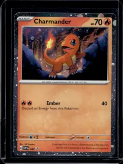 2023 Pokemon SV Black Star Promos Charmander #047 - Image 1