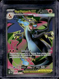 2025 Pokemon Phantasmal Flames Mega Charizard X ex Ultra Rare #109/094 - Image 1