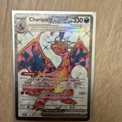 Charizard EX - Pokemon TCG Scarlet & Violet Black Star Promo FULL ART #SVP056 LP - Image 1
