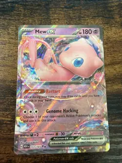 Mew EX 151/165 Double Rare Holo Pokemon Scarlet & Violet 151 SV3.5 NM - Image 1