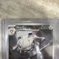2025 POKEMON MEGA EVOLUTION ILLUSTRATION RARE HOLO STEELIX #150/132 MINT - Image 2
