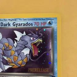 Pokemon TCG Dark Gyarados 8/82 Team Rocket Prerelease Holo Rare English 70 HP - Image 4