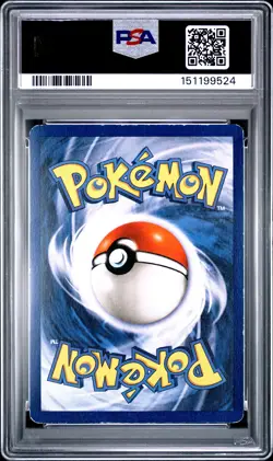 1999 POKEMON BASE SET UNLIMITED #63 SQUIRTLE PSA 4 - Image 2