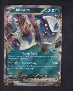 Absol ex 135/197 Double Rare Obsidian Flames Pokemon Near Mint - Image 1