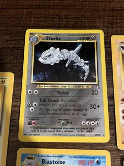 Pokemon TCG Base Set Fossil Holo Rare Lot WOTC Vintage 1st Ed ALL DAMAGED! - Image 3