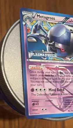 Metagross Plasma Freeze Prerelease Promo Holo BW75 [LP] Pokemon TCG - Image 5