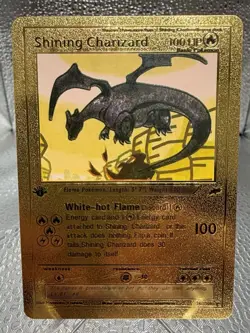 Pokemon TCG Shining Charizard 107/105 Neo Destiny 1st Ed Holo Secret Rare 100HP - Image 1