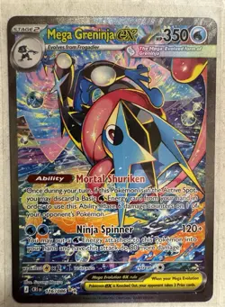 Mega Greninja EX 116/086 SIR Chaos Rising Pokemon TCG - Image 1