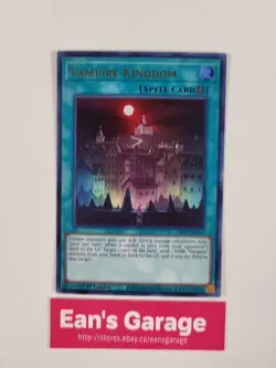 YuGiOh Vampire Kingdom 1st Edition GFP2-EN157 Ultra Rare foil - MN - Image 1