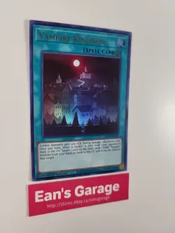 YuGiOh Vampire Kingdom 1st Edition GFP2-EN157 Ultra Rare foil - MN - Image 3